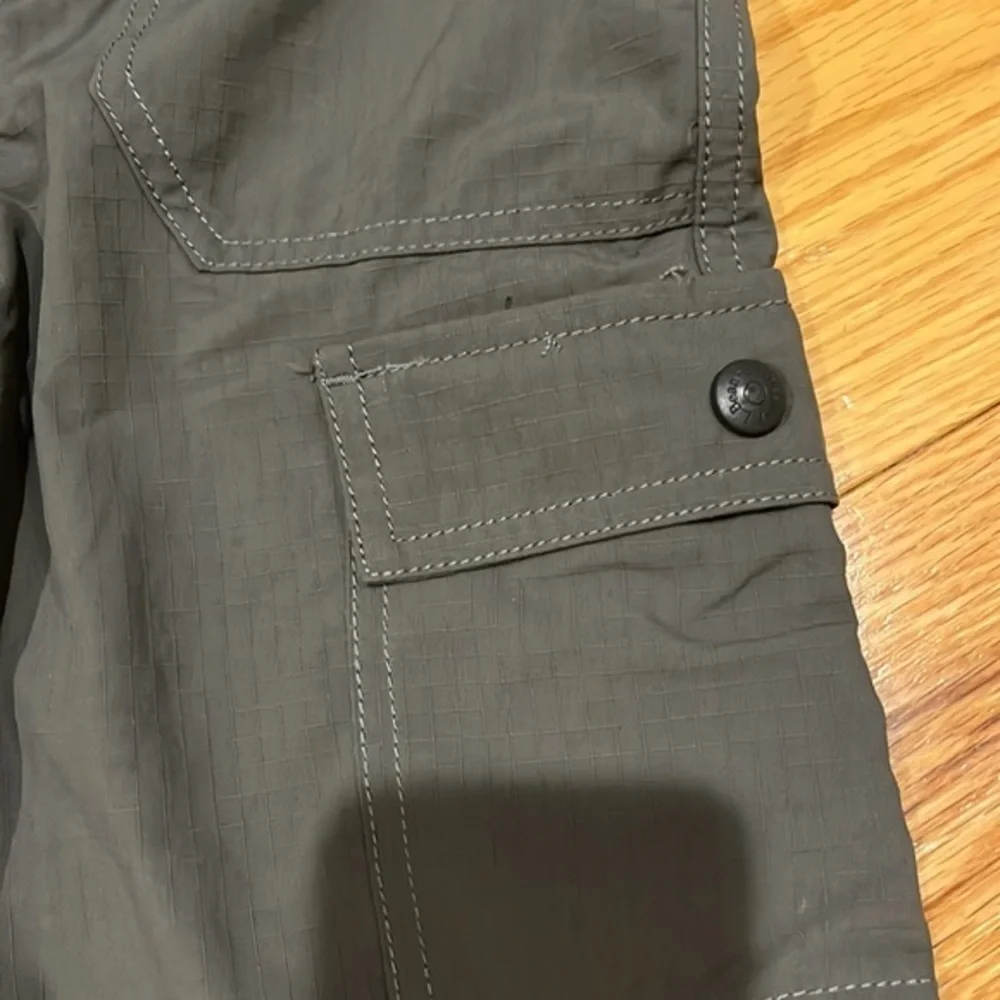NWT L.L. Bean Boys Cargo Trekking Shorts in Slate Grey 8​